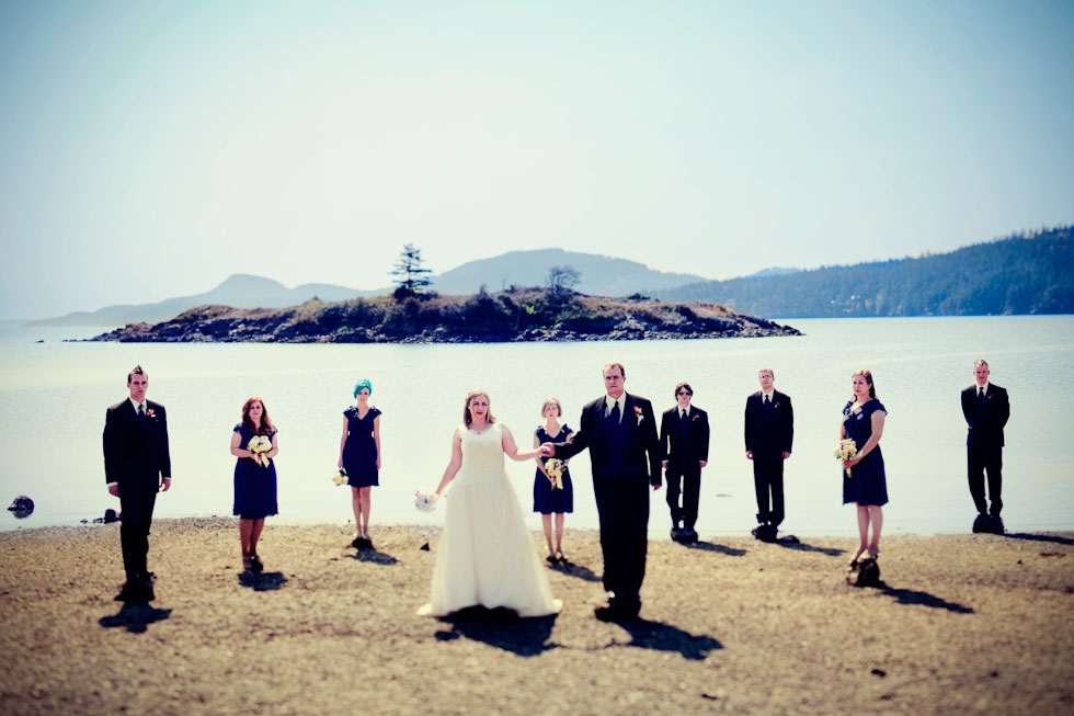 Hurrah, we’re married!